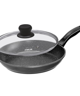 Panna Stoneline Pan 7359 Frying Diameter 26 cm Suitable for induction hob Lid included Fixed handle Anthracite  Hover