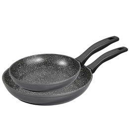 Panna Stoneline Pan Set of 2 6937 Frying Diameter 24/28 cm Suitable for induction hob Fixed handle Anthracite