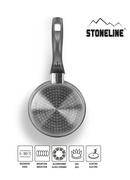 Panna Stoneline Pan 6753 Frying Diameter 16 cm Suitable for induction hob Fixed handle Anthracite Hover