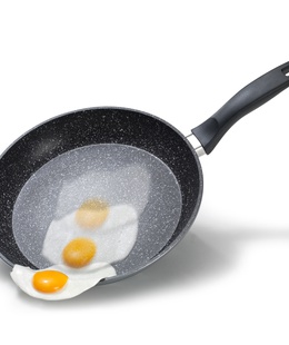 Panna Stoneline Pan Set of 2 10640 Frying Diameter 20/26 cm Suitable for induction hob Fixed handle Anthracite  Hover