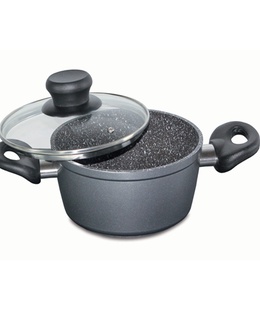  Stoneline Cooking pot 7451 1.5 L  die-cast aluminium Grey Lid included  Hover