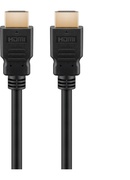  Goobay | Black | HDMI male (type A) | HDMI male (type A) | High Speed HDMI Cable with Ethernet | HDMI to HDMI | 2 m Hover