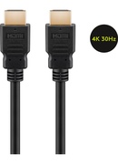  Goobay | Black | HDMI male (type A) | HDMI male (type A) | High Speed HDMI Cable with Ethernet | HDMI to HDMI | 5 m Hover