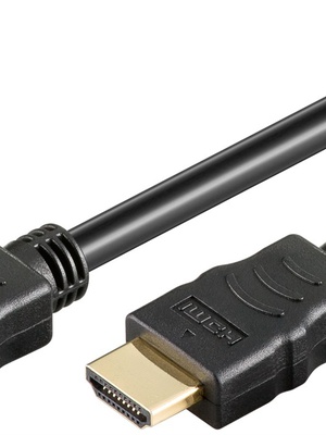  Goobay | Black | HDMI male (type A) | HDMI male (type A) | High Speed HDMI Cable with Ethernet | HDMI to HDMI | 1 m  Hover