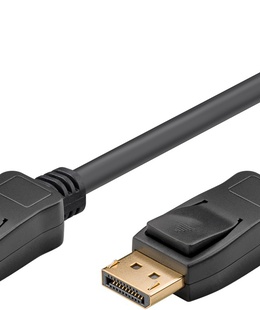  Goobay | Black | DisplayPort male | DisplayPort male | DisplayPort Connector Cable 1.4 | DP to DP | 2 m  Hover