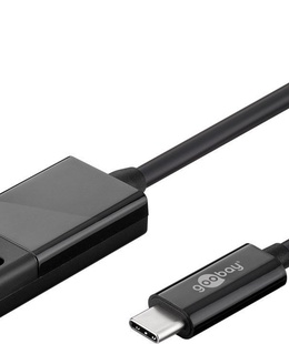  Goobay | USB-C male | DisplayPort male | USB-C- DisplayPort adapter cable (4k 60 Hz) | USB-C to DP | 1.2 m  Hover