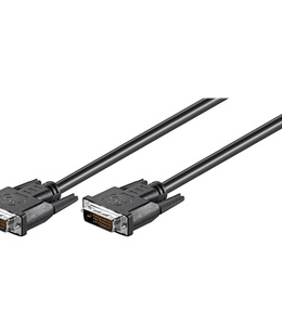  Goobay | Black | DVI-D male Dual-Link (24+1 pin) | DVI-D male Dual-Link (24+1 pin) | DVI to DVI | 1.8 m  Hover