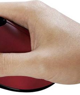 Pele Logilink | Ergonomic Vertical Mouse | ID0159 | Optical | Wireless | Red  Hover