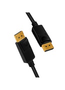  Logilink | Black | DP Male | DP Male | DisplayPort Cable | DP to DP | 1 m Hover