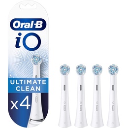 Birste Oral-B | iO Ultimate Clean | Toothbrush Replacement Heads | Heads | For adults | Number of brush heads included 4 | White