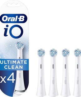Birste Oral-B | iO Ultimate Clean | Toothbrush Replacement Heads | Heads | For adults | Number of brush heads included 4 | White  Hover
