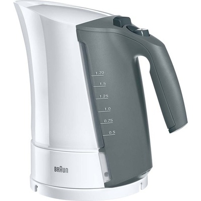 Tējkanna Braun | WK 300 | Standard kettle | 2200 W | 1.7 L | Plastic | 360° rotational base | White