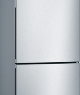  Bosch Refrigerator KGV36VIEAS Energy efficiency class E Free standing Combi Height 186 cm No Frost system Fridge net capacity 214 L Freezer net capacity 94 L 39 dB Stainless Steel  Hover