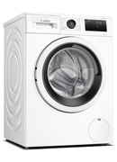 Veļas mazgājamā  mašīna Bosch | WAU28RHISN Series 6 | Washing Machine | Energy efficiency class A | Front loading | Washing capacity 9 kg | 1400 RPM | Depth 59 cm | Width 59.8 cm | Display | LED | White