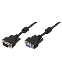  Logilink | Black | HD DSUB 15-pin male | HD DSUB 15-pin female | VGA to VGA | 1.8 m  Hover