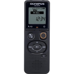 Diktofons Olympus | Digital Voice Recorder (OM branded) | VN-541PC | Black | Segment display 1.39 | WMA