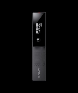 Diktofons Sony ICD-TX660 Digital Voice Recorder 16GB TX Series Sony | Digital Voice Recorder 16GB TX Series | ICD-TX660 | Black | LCD | Built-in Stereo | Microphone connection | MP3 playback | Rechargeable | LinearPCM/MP3 | min  Hover