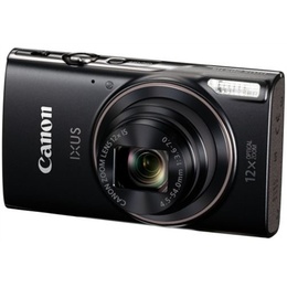  Canon | IXUS | 285 HS | Compact camera | 20.2 MP | Optical zoom 12 x | Digital zoom 4 x | Image stabilizer | ISO 3200 | Display diagonal 7.62  | Wi-Fi | Focus TTL | Video recording | Lithium-Ion (Li-Ion) | Black