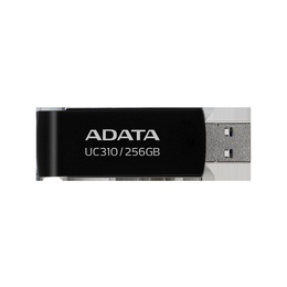  ADATA USB Flash Drive UC310 256 GB USB 3.2 Gen1 Black