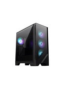 MSI | PC Case | MAG FORGE 320R AIRFLOW | Side window | Black | Mid-Tower | Power supply included No | ATX