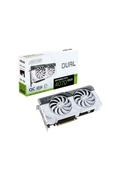  Dual GeForce RTX 4070 SUPER White OC Edition 12GB GDDR6X | NVIDIA | 12 GB | GeForce RTX 4070 SUPER | GDDR6X | HDMI ports quantity 1 | PCI Express 4.0