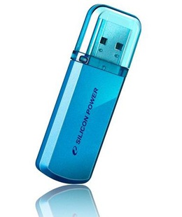  Silicon Power | Helios 101 | 8 GB | USB 2.0 | Blue  Hover