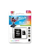  Silicon Power | 32 GB | MicroSDHC | Flash memory class 10 | SD adapter Hover