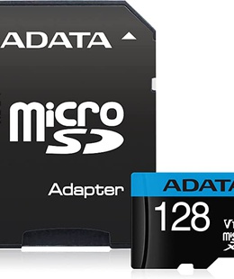  ADATA microSDXC/SDHC UHS-I Memory Card Premier  128 GB microSDHC/SDXC Flash memory class 10  Hover