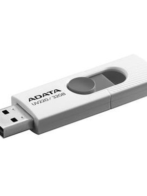  ADATA | UV220 | 32 GB | USB 2.0 | White/Gray  Hover