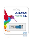  ADATA | C008 | 64 GB | USB 2.0 | White/Blue Hover