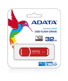  ADATA | UV150 | 32 GB | USB 3.0 | Red  Hover