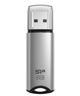  Silicon Power | USB Flash Drive | Marvel Series M02 | 64 GB | Type-A USB 3.2 Gen 1 | Silver  Hover