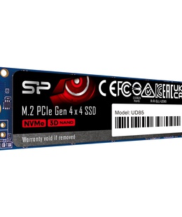  Silicon Power SSD UD85  1000 GB SSD form factor M.2 2280 SSD interface PCIe Gen4x4 Write speed 2800 MB/s Read speed 3600 MB/s  Hover