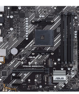  Asus | PRIME B550M-K | Memory slots 4 | Chipset AMD B | Micro ATX | Processor family AMD | Processor socket AM4 | DDR4  Hover