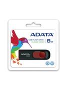  ADATA | C008 | 8 GB | USB 2.0 | Black/Red Hover