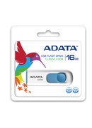  ADATA | C008 | 16 GB | USB 2.0 | White/Blue