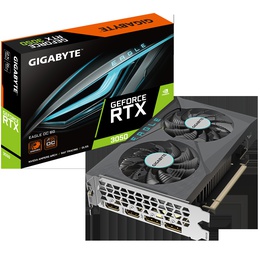  Gigabyte | GV-N3050EAGLE OC-6GD | NVIDIA | 6 GB | GeForce RTX 3050 | GDDR6 | HDMI ports quantity 2 | PCI-E 4.0