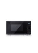 Mikroviļņu krāsns Sharp | YC-MG02E-B | Microwave Oven with Grill | Free standing | 800 W | Grill | Black