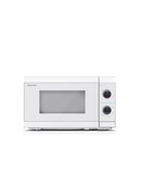 Mikroviļņu krāsns Sharp | YC-MG01E-C | Microwave Oven with Grill | Free standing | 800 W | Grill | White