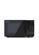 Mikroviļņu krāsns Sharp | YC-GG02E-B | Microwave Oven with Grill | Free standing | 700 W | Grill | Black Hover