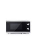 Mikroviļņu krāsns Sharp | YC-MS01E-S | Microwave Oven | Free standing | 20 L | 800 W | Silver