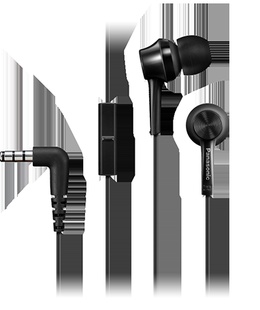 Austiņas Panasonic | RP-TCM115E-K | Canal type | Wired | In-ear | Microphone | Black  Hover