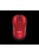 Pele Logitech | Mouse | M185 | Wireless | Red