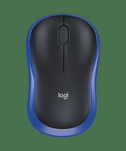 Pele Logitech | Mouse | M185 | Wireless | Blue/ black  Hover