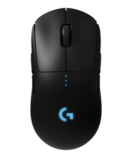 Pele Logitech | Gaming Mouse | G PRO | Wireless | 2.4 GHz | Black  Hover