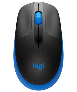Pele Logitech Full size Mouse M190 	Wireless Blue USB  Hover