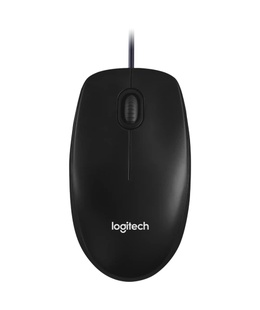Pele Logitech | Mouse | M100 | Optical | Optical mouse | Wired | Black  Hover