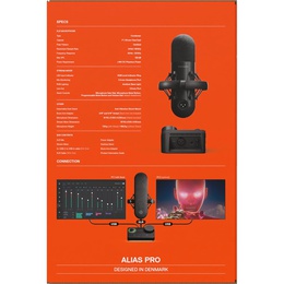 Austiņas SteelSeries Alias Pro Gaming Microphone