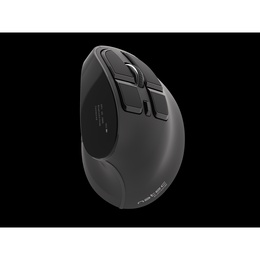 Pele Natec | Vertical Mouse | Euphonie | Wireless | Bluetooth/USB Nano Receiver | Black