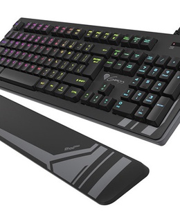 Tastatūra Genesis | Rhod 350 RGB | Gaming keyboard | RGB LED light | US | Black | Wired | 1.75 m  Hover